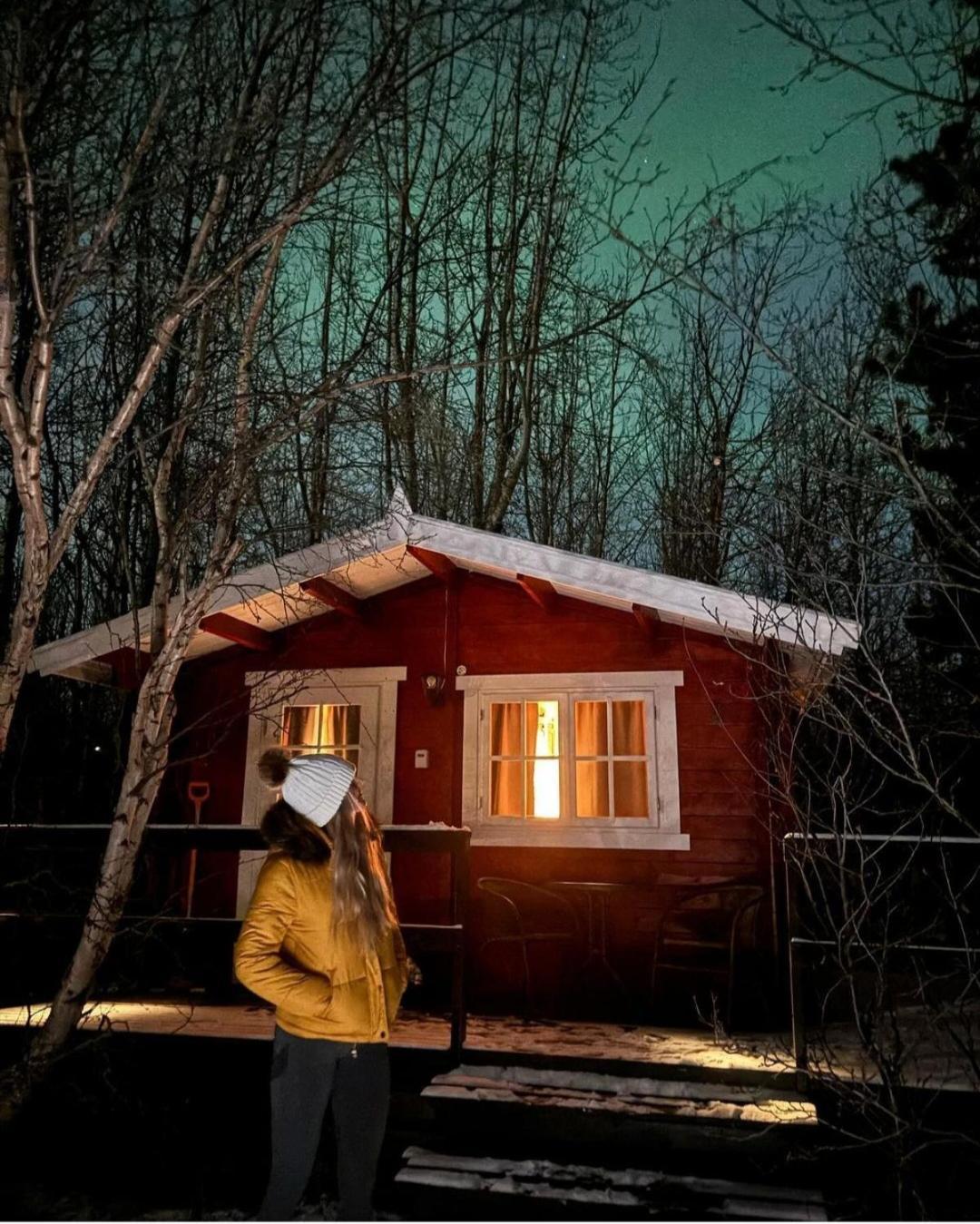 阿克雷里Bakkakot 2 - Cozy Cabins In The Woods别墅 外观 照片